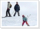 beim Skifahren beim Skifahren