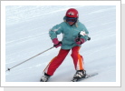 beim Skifahren beim Skifahren